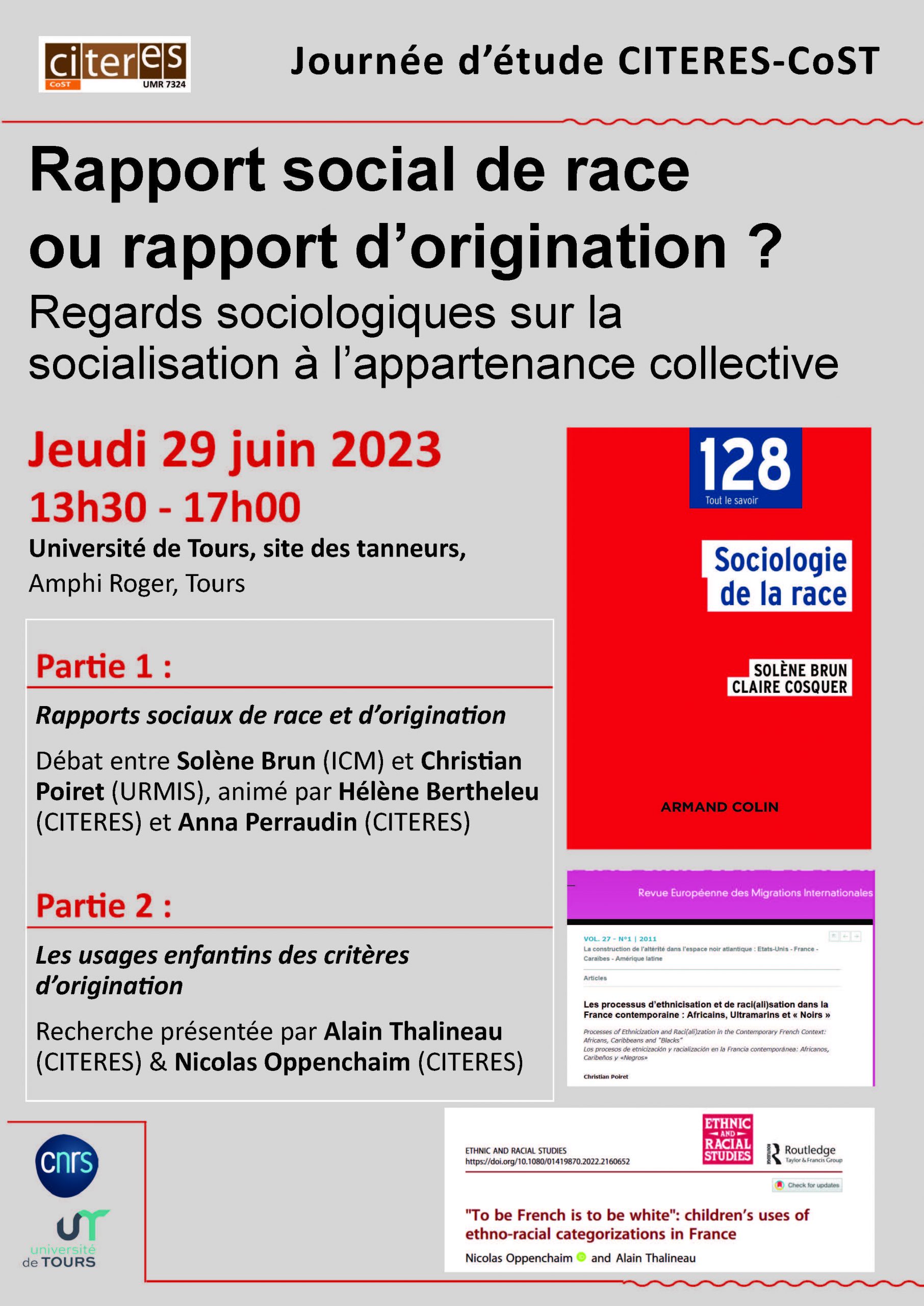 Journ e D tude De L quipe CoST 29 Juin 2023 13h30 17h00